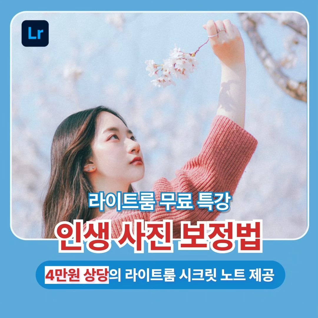 [무료 색감 특강] 🖼인생 사진 보정하는 색감 특강
