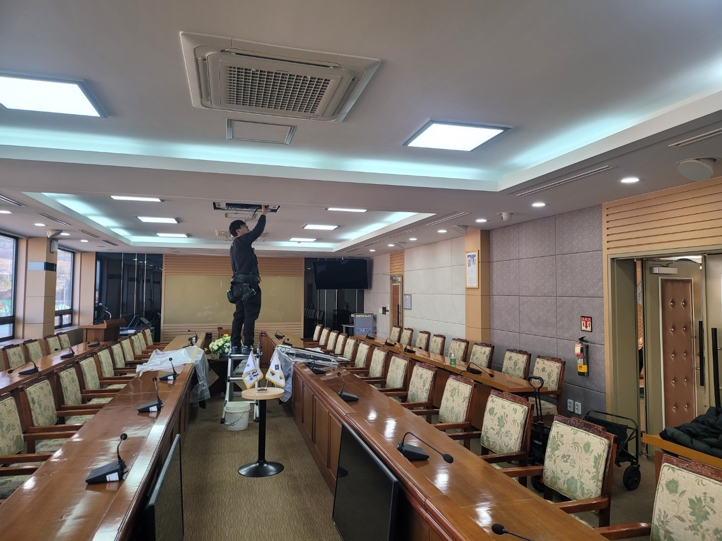 에어컨청소하고 친환경 소독제도 받아가세요