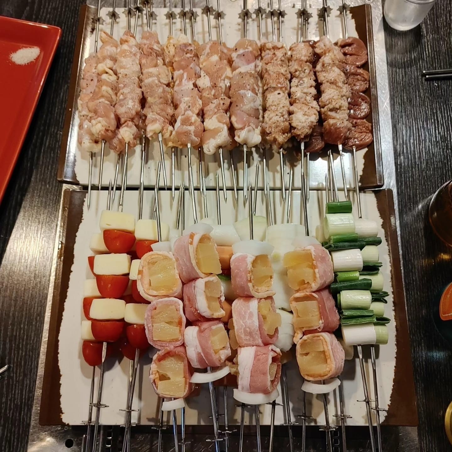가성비 짱~ 모둠 닭꼬치 10꼬치 16000원 