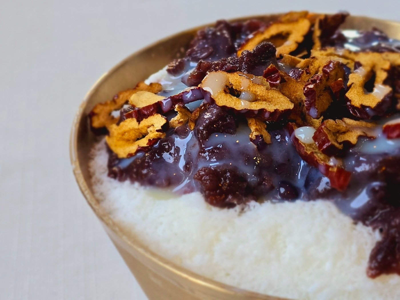 그집 팥빙수 맛있더라. 