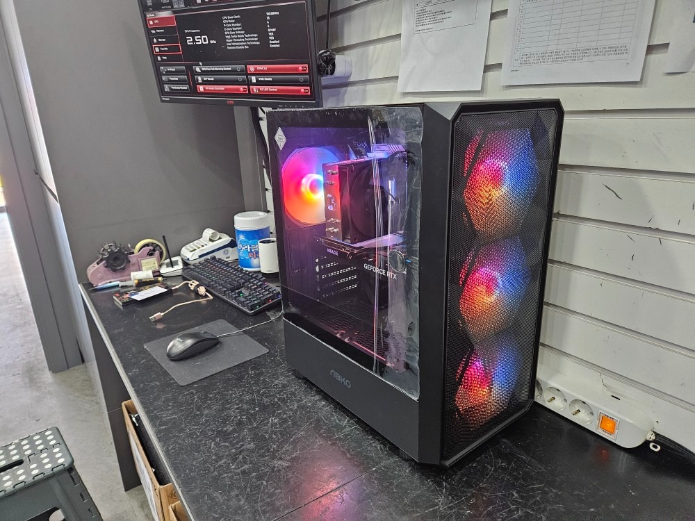 130만원대 13400F+RTX4060 게이밍PC 출고