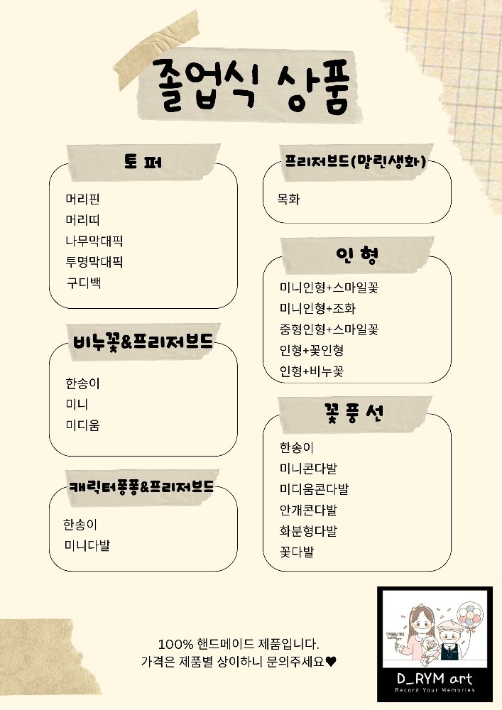 price menu
