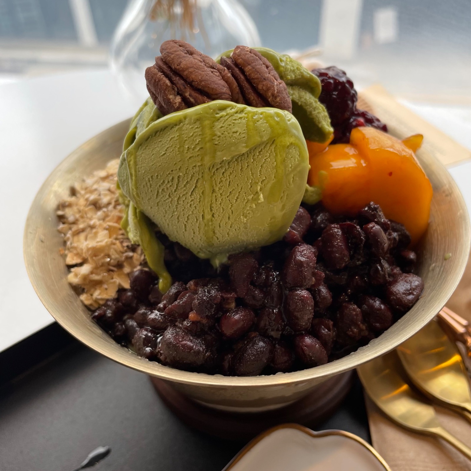 프로틴말차빙수