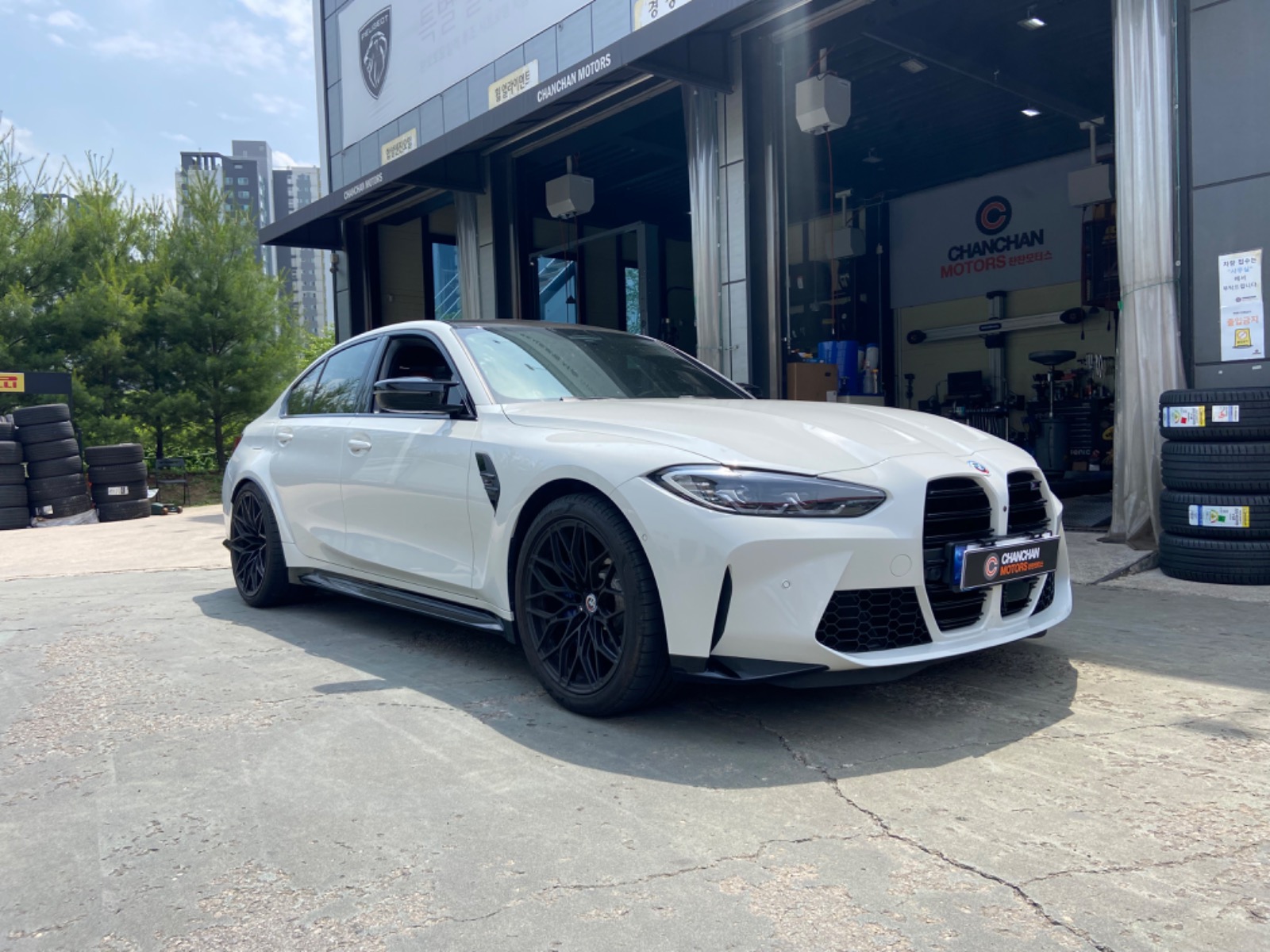 BMW G80 M3 엔진오일 교환 - 경기도 하남시 망월동 | 비즈프로필