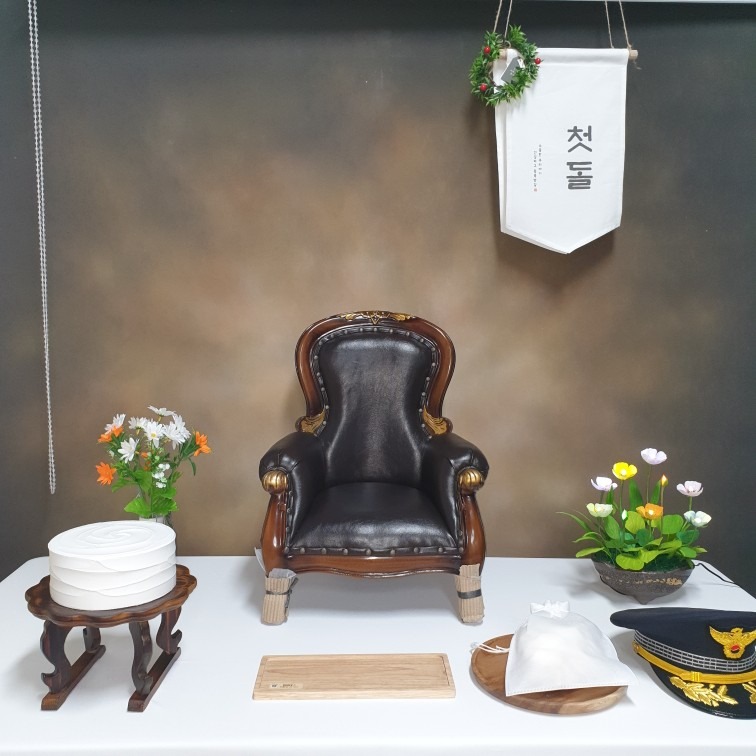 돌 백일사진 촬영개시 