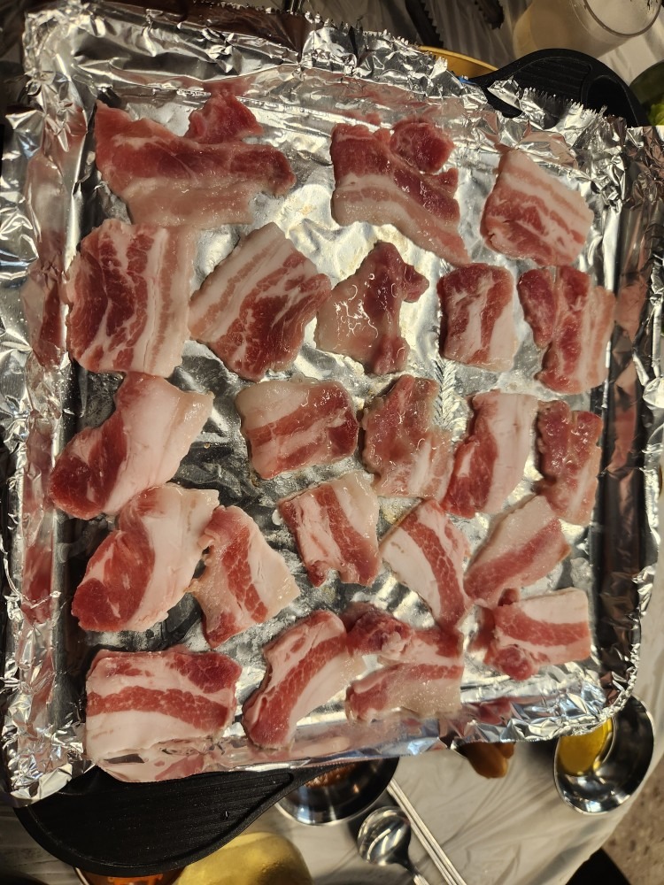 냉삼출시 100g5000원 소주2000원 이벤트
