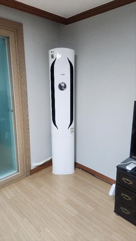 부산 사하구 당근거래로 구입한 중고LG엘지2in1에어컨 이전설치 현장