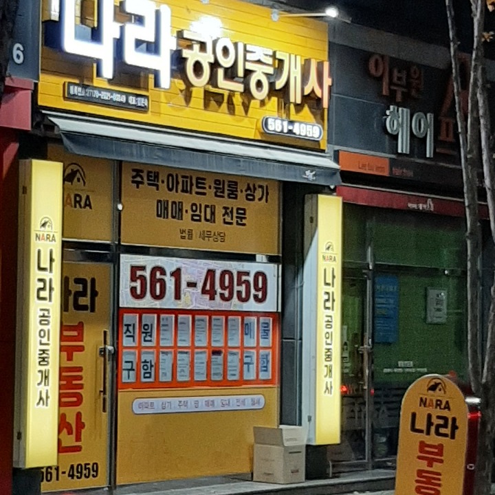나라공인중개사사무소