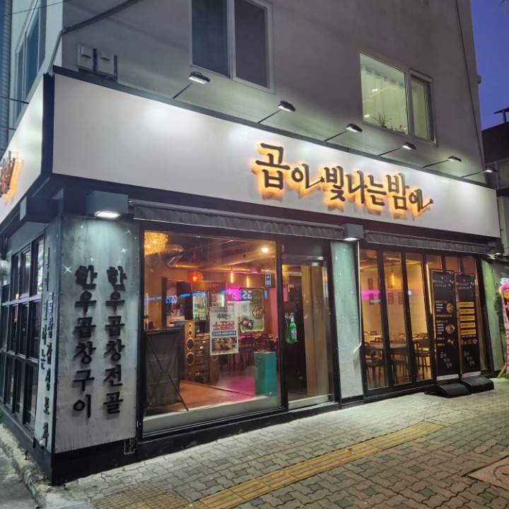 곱이 빛나는 밤에