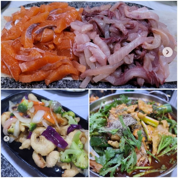 산천수산송어횟집