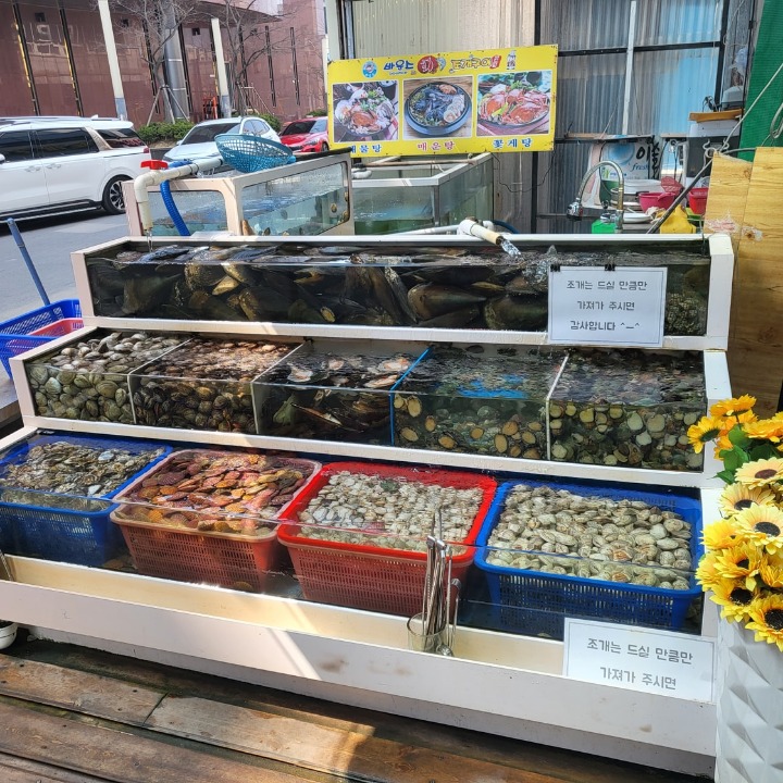바운스조개구이