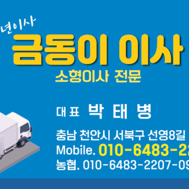 금동이 이사