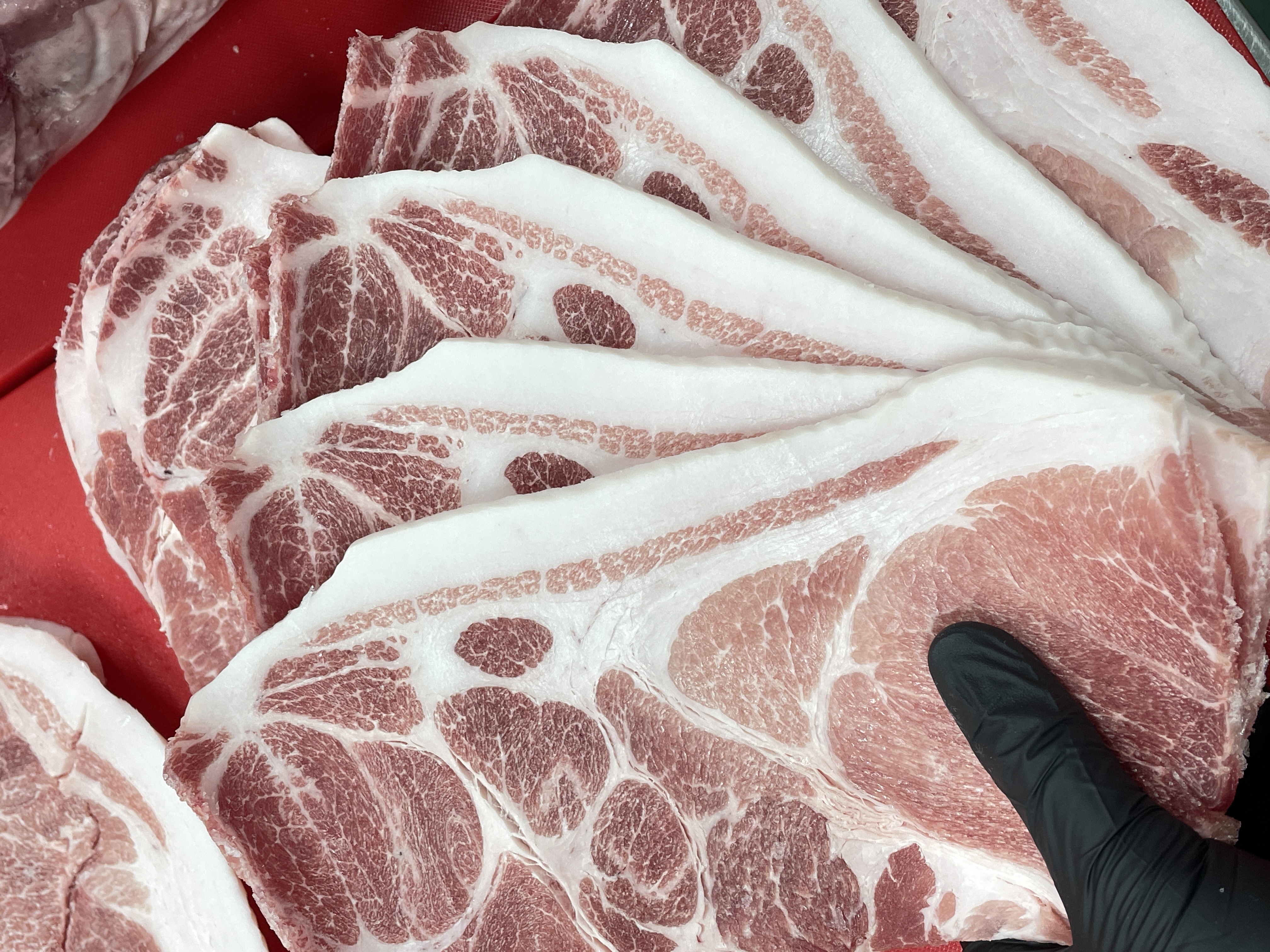 제육용 고기 도매가 / 1kg 9,900원! / 한정수량