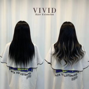 비비드붙임머리