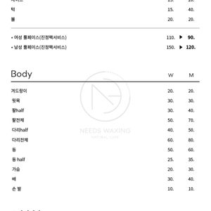 니즈왁싱