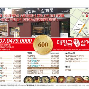 대장금약선삼계탕