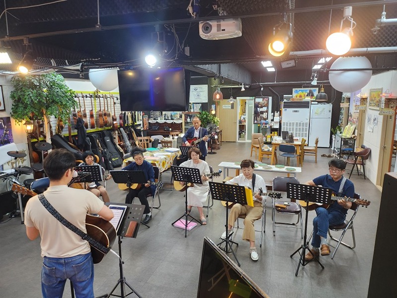 기타레슨,합주