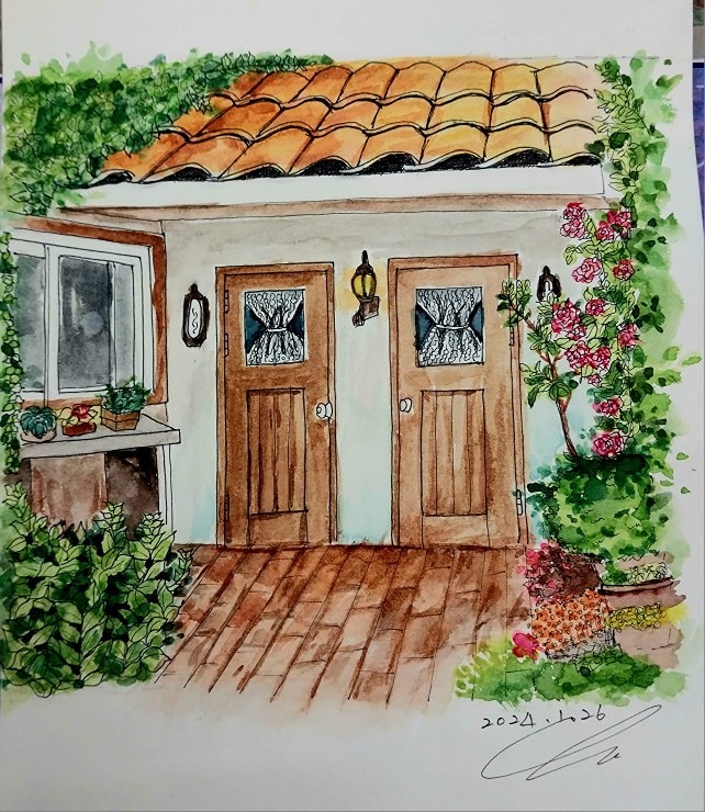 일상 그림 그리기~🎵🎨