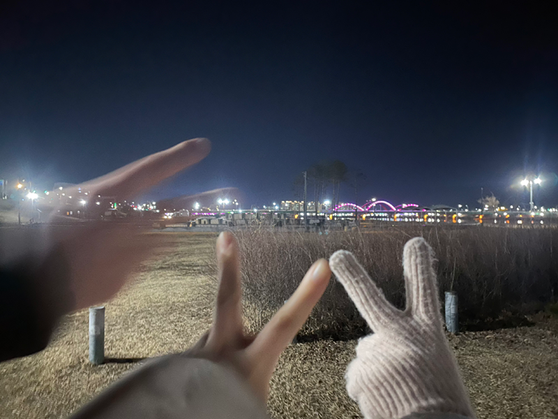 첫 러닝 완료🫶