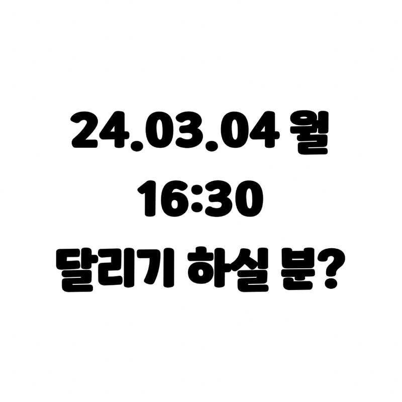 성북천 여성 러닝 크루 (달리기) 앨범 사진