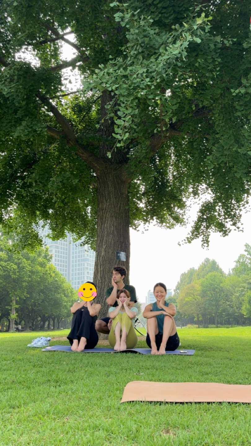 🌿서울숲 야외요가🧘🏻‍♀️ 앨범 사진