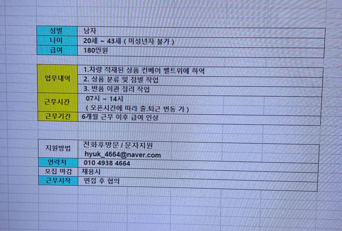성서 이마트 물류센터