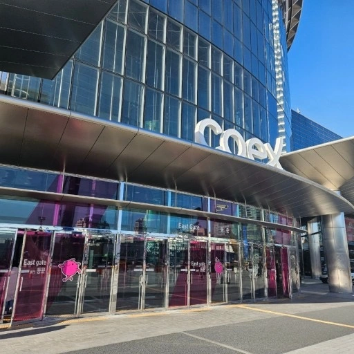 코엑스 전시회 물품 이동 및 적재