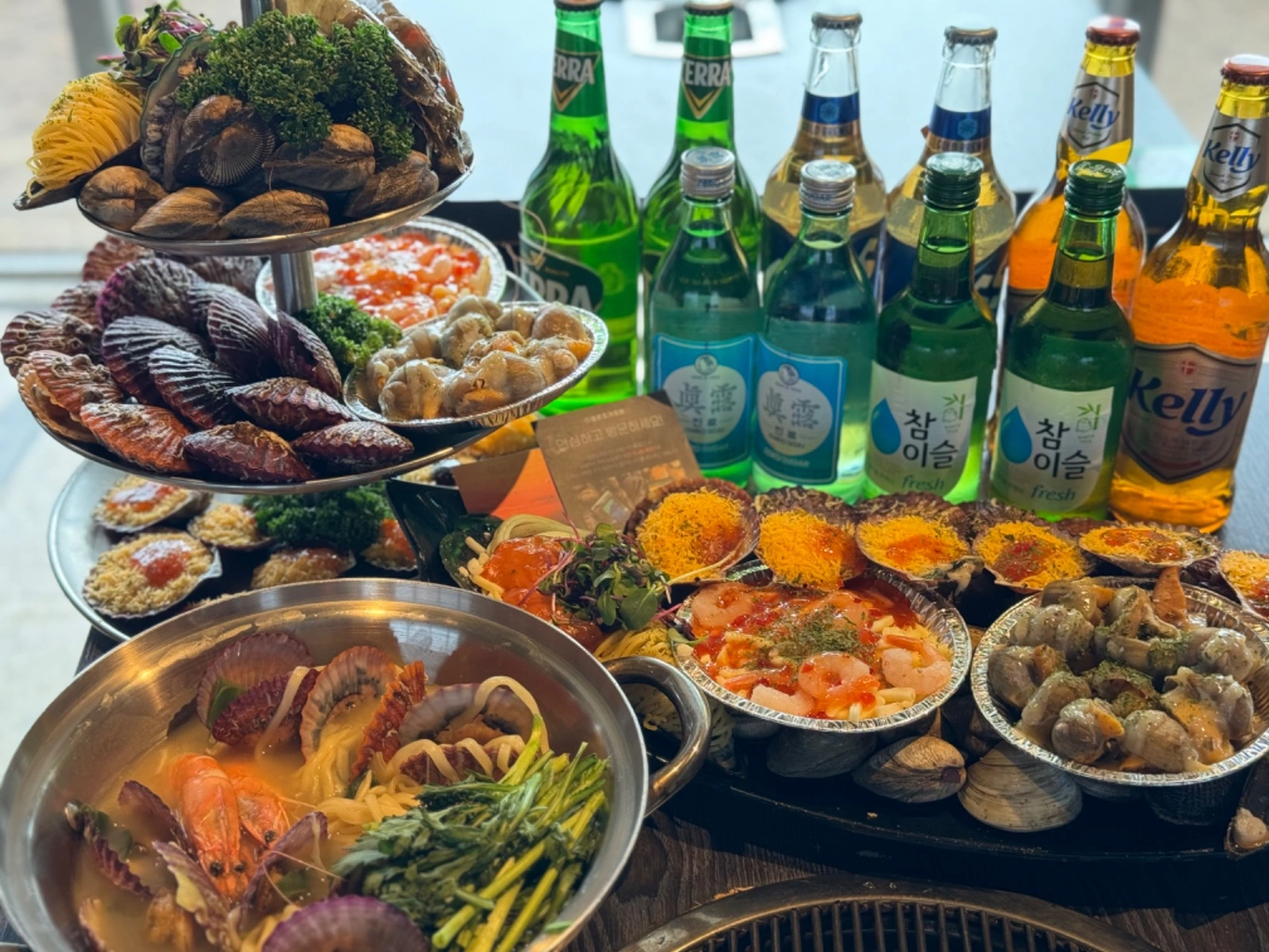 청춘조개포차 을왕본점 직원공고