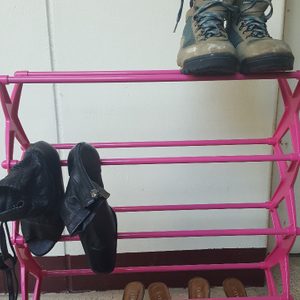 다용도 정리대 <신발> 소형 건조대< 캠핑시 빨래건조대>