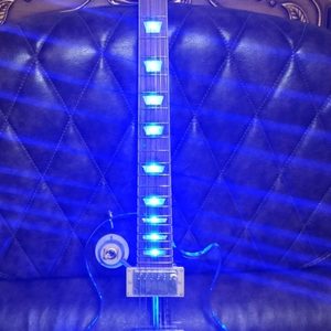 LED 일렉기타 Gibson style 전자기타 아크릴 기타