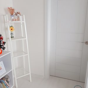 마켓비 철제 4단 선반 화이트
