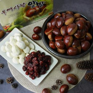 부여알밤(대) 4kg / 깐밤2kg 한정특가!! 제주택비무료