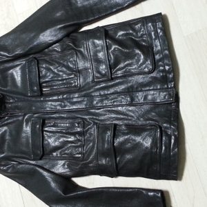코모도 백화점정품 가죽자켓 양가죽자켓 라이더자켓 남100사이즈 완전깨끗해요