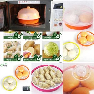 ✴전자렌지찜기+전자렌지밥팩15p+삼단코너선반