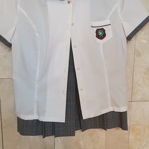 잠실중학교 하복(거의 새상품) 판매해요