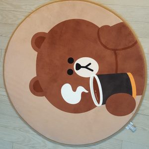 🍁던킨 소프트 러그(브라운 커피)..
