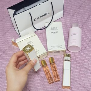 카드가능●샤넬/정품/쇼핑백포함/마드모아젤향수바디로션/샹스바디로션
