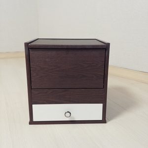 미니 좌식화장대 간이 화장대 화장품 보관함