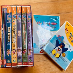 도라 dvd 판매해요. (알파벳 칼라숫자 dvd 2장 같이 드려요)