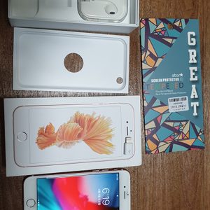 경남 진주 사천 아이폰6S 64기가 로즈골드 모서리 약간 찍힘 박스 이어폰 포함 13만원 팝니다