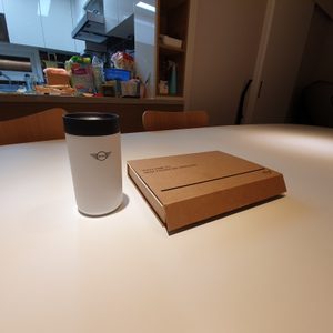 미니 웰컴 패키지와 텀블러