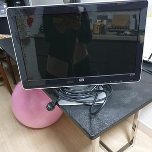 모니터.모니터 받침대