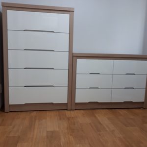 신상품 서랍장/왕5단서랍장/와이드서랍장/3단서랍장/ 천연고무나무 원목 서랍장 /공장직판합니다
