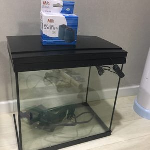어항, 어항청소도구 일체, 어항난로, 뜰채, 핀셋, 수초용 가위, 장식품 등