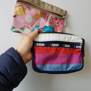 파우치 일괄☞아이띵소파우치.레스포삭파우치.공정무역 그루 파우치.stila 파우치.여행용 고리 파우치