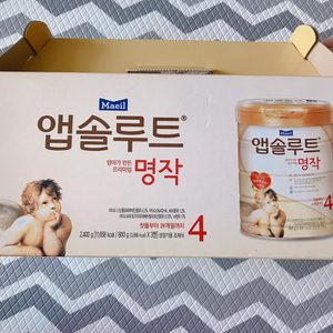 앱솔루트 명작4단계 800g3캔