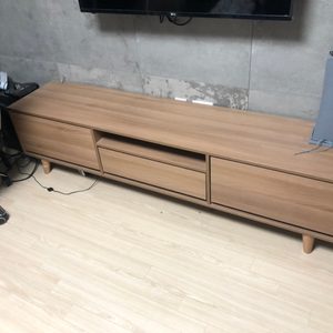 한샘 티비 서랍장 티비 다이 tv다이 팝니다
