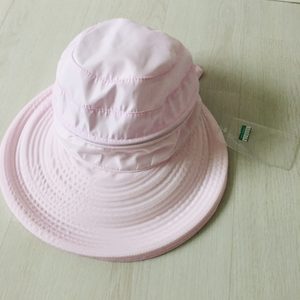 피에르가르뎅 여성 썬캡 지퍼 벙거지 썬캡 새제품
