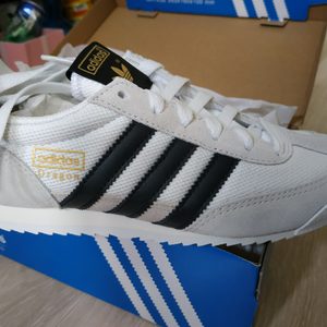아디다스 드래곤 흰검 화이트 블랙 s81909