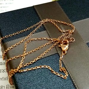 14k(42센티 목걸이줄)새상품